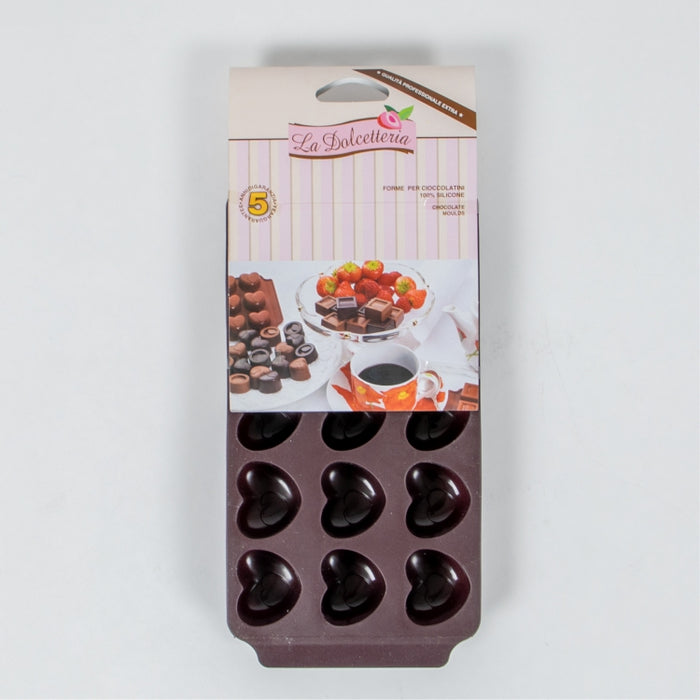 SILICONE CHOCOLATE MOULDER HEARTS (202086339)
