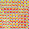SINGER® Fabric, 100% Cotton, Rainbow Geo Scallops, Cut by the Yard
