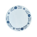 Sky and Navy Daisy Josephine Dinner Plates - 8 pack