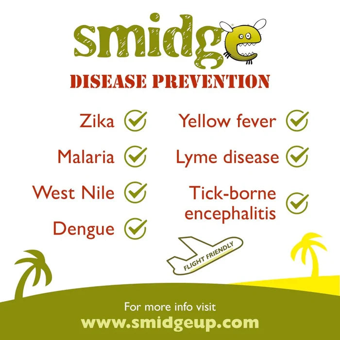 Smidge Mosquito/ Midge / Tick Repellent Spray 75 ml - Hill and Dale Outdoors