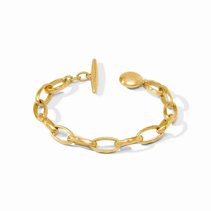 Julie Vos Solara Link Bracelet - Gold