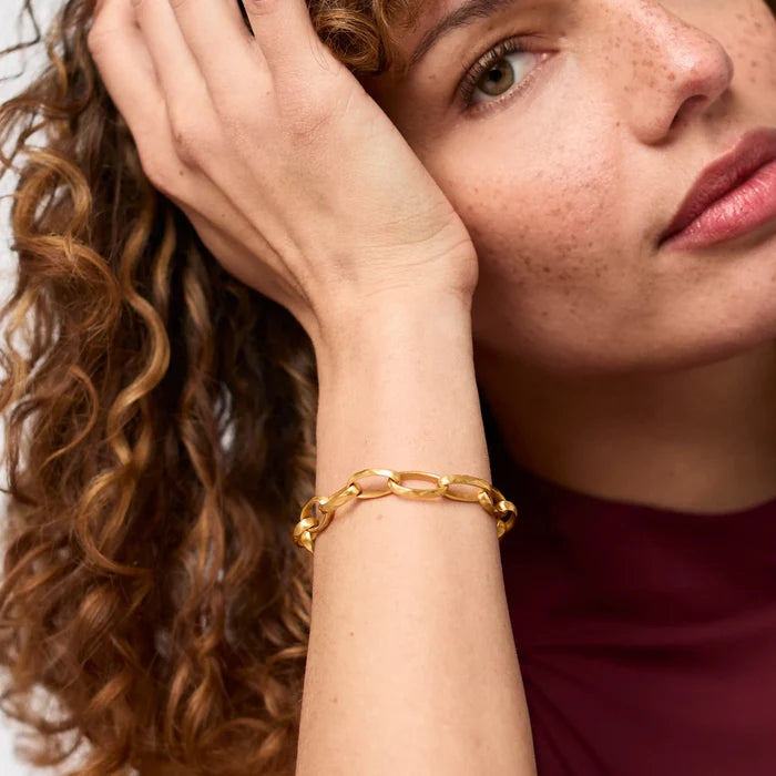 Julie Vos Solara Link Bracelet - Gold