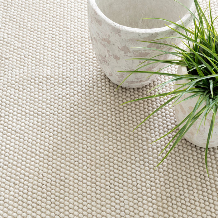Sonoma Ivory Handwoven Performance Rug Rug By Annie Selke