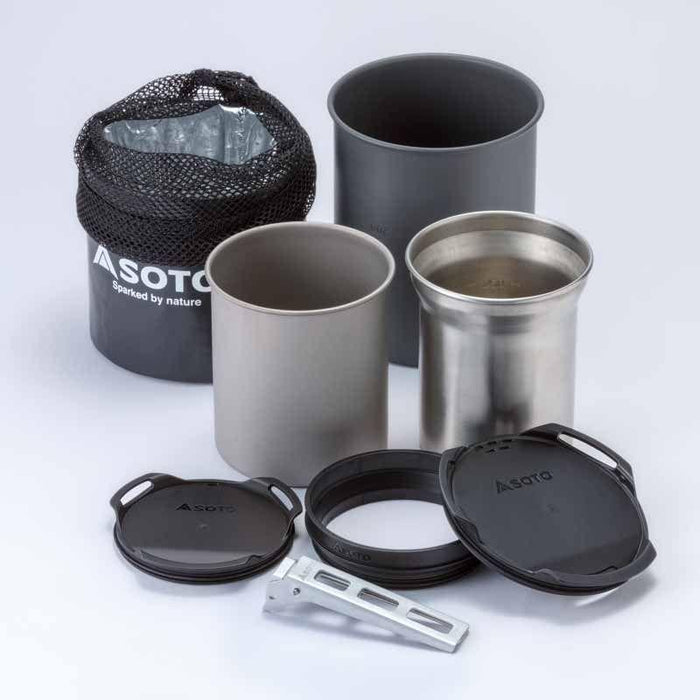Soto Thermostack Cook Set Combo - Hill and Dale Outdoors