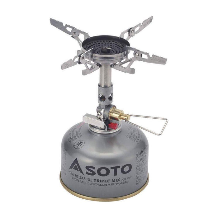 Soto WindMaster with Micro Regulator and 4 Flex Gas Stove - Hill and Dale Outdoors