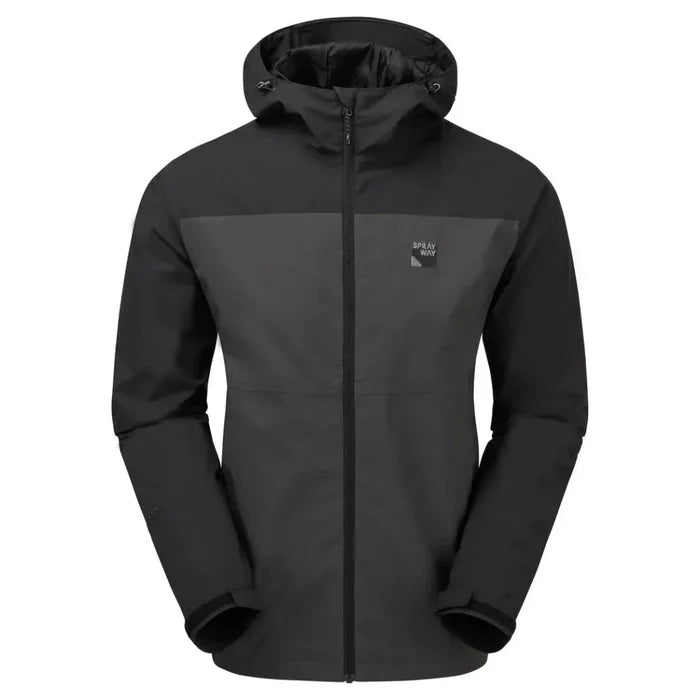 Sprayway Dagda Men's Waterproof Jacket - Thunder/Black - Hill and Dale Outdoors