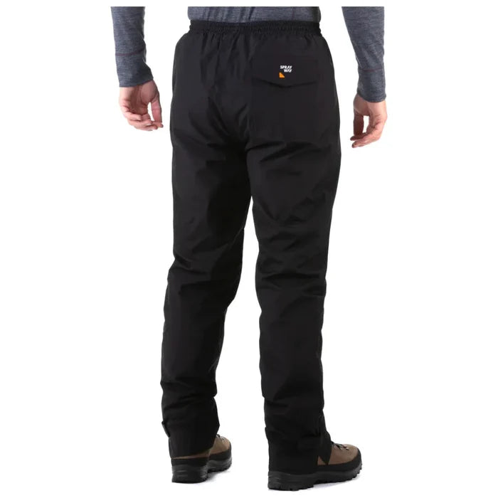 Sprayway Santiago Rainpant Waterproof Trousers - Black - Hill and Dale Outdoors