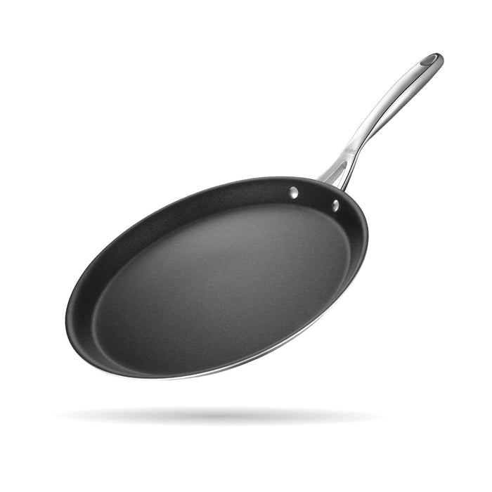 Stahl Artisan Schild triply PEEK non-stick dosa tawa in 28cm and 30cm sizes