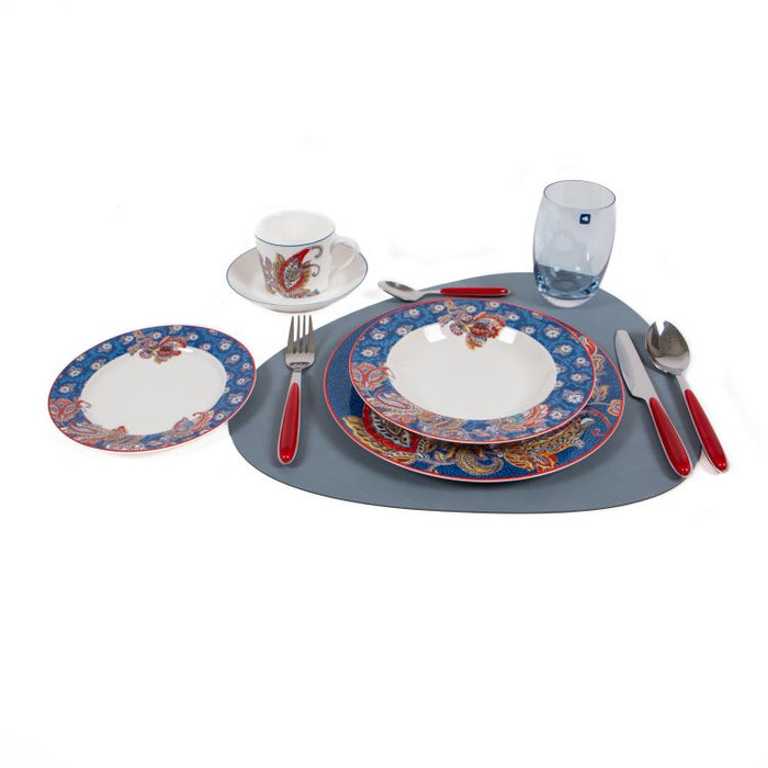 STECHOL 20PCS. NBC DINNER PLATE BLUE/RED (202028552)