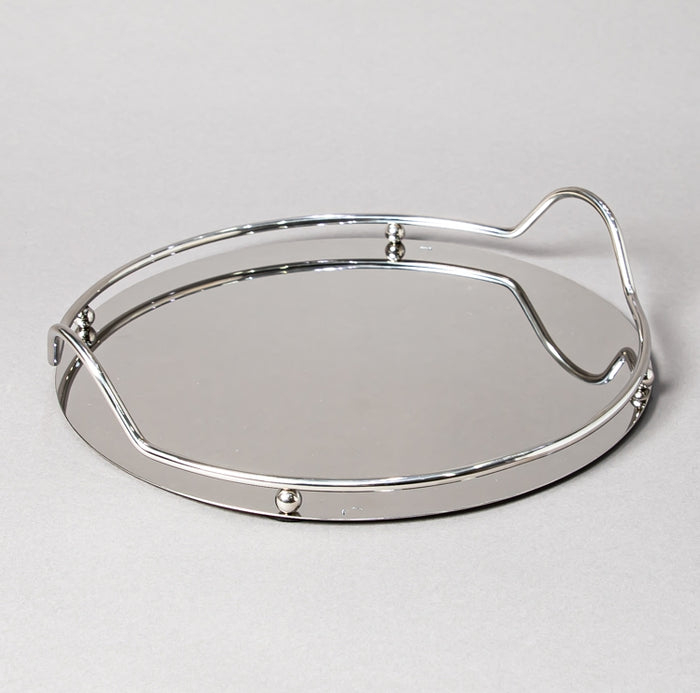 STEEL TRAY 32CM SILVER (202016359)