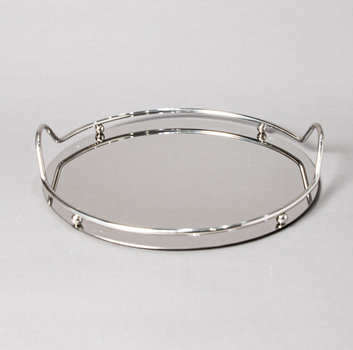 STEEL TRAY 32CM SILVER (202016359)