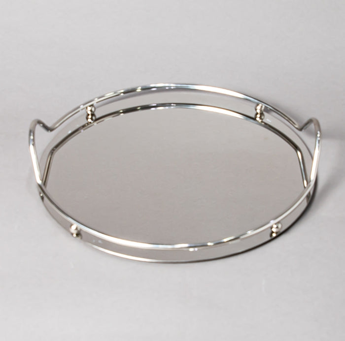 STEEL TRAY 32CM SILVER (202016359)