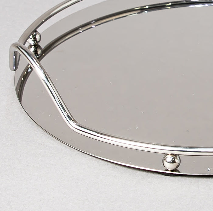 STEEL TRAY 32CM SILVER (202016359)