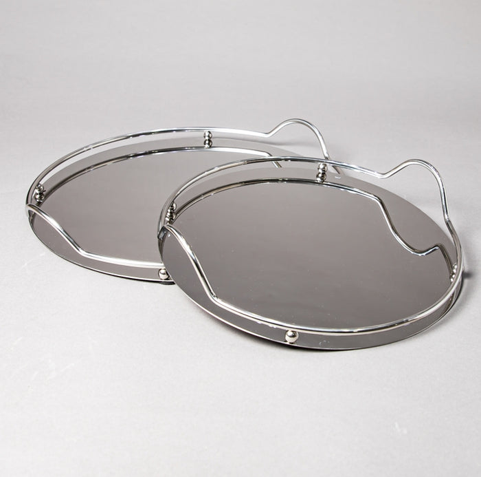 STEEL TRAY 32CM SILVER (202016359)