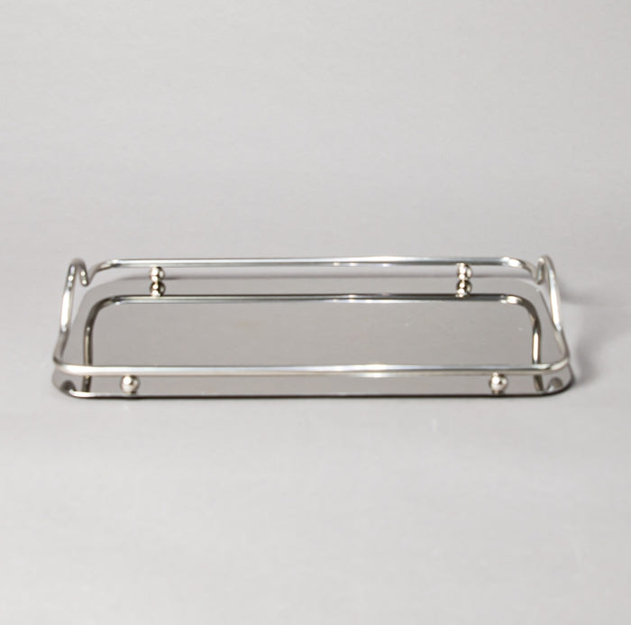 STEEL TRAY 35CMX20CM SILVER SMALL (202016351)
