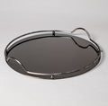 STEEL TRAY 39CM BLACK (202016366)