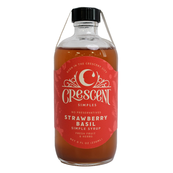 Strawberry Basil Simple Syrup