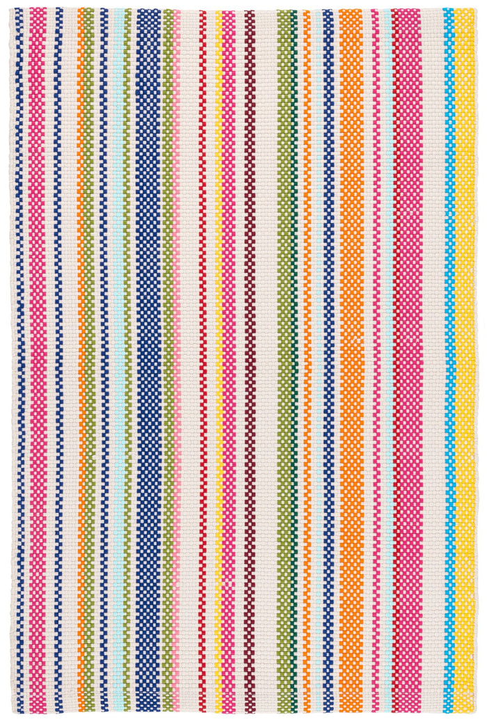Summer Stripe Handwoven Indoor/Outdoor Rug Rug By Annie Selke
