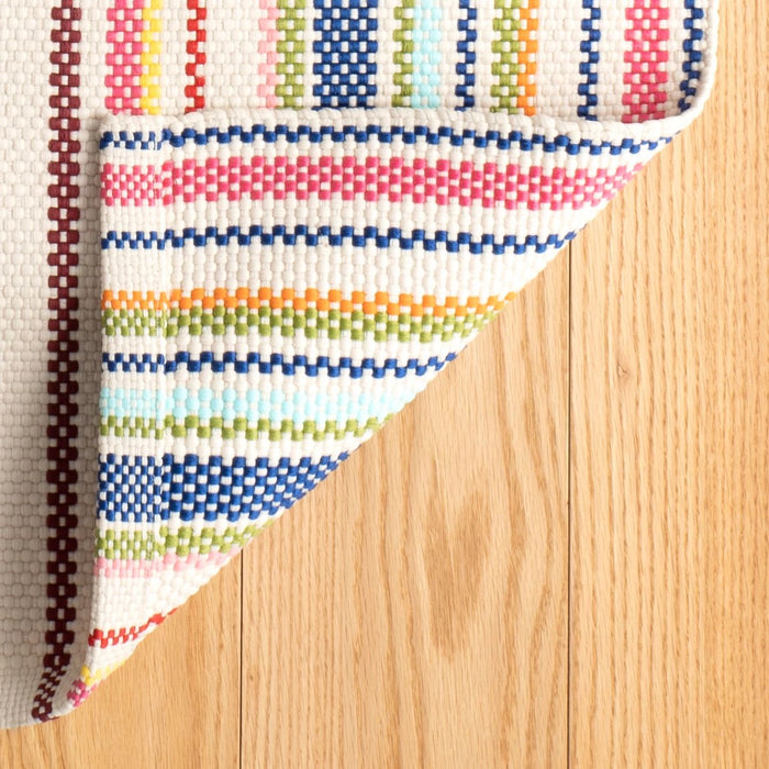 Summer Stripe Handwoven Indoor/Outdoor Rug Rug By Annie Selke