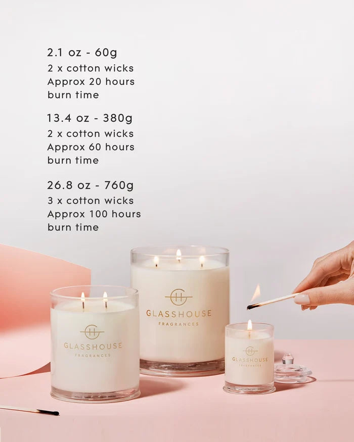 Glasshouse Sunkissed in Bermuda Candle