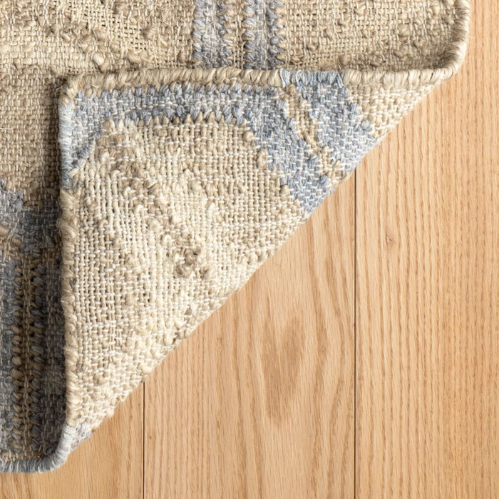 Tala Blue Handwoven Jute Rug Rug By Annie Selke