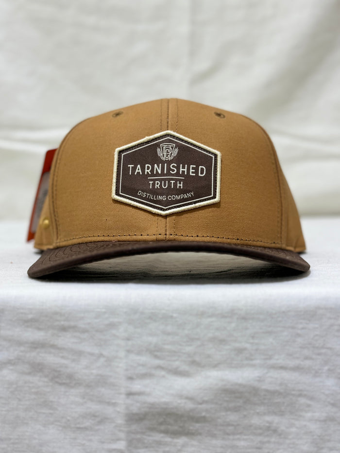 Tarnished Truth Hat - Tan & Brown Patch
