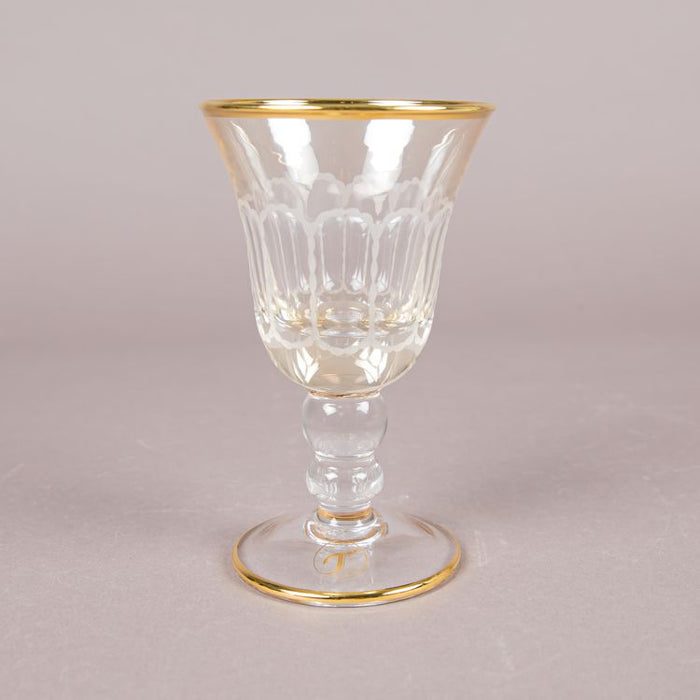 TF53 GOBLET 6PCS TIZIANO AMBER/GOLD (202016177)