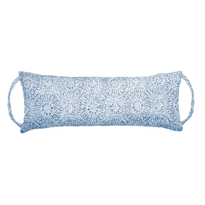 Tibet Blue Travel Pillow | Barnett Home Decor