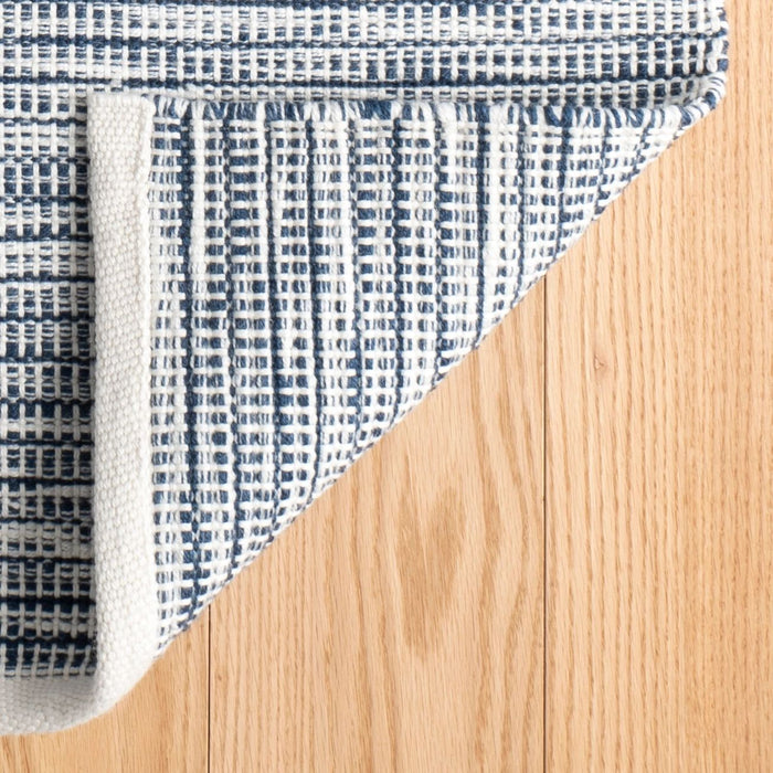 Tideline Navy Handwoven Indoor/Outdoor Rug Rug By Annie Selke