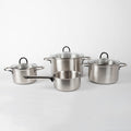 TOPIN STAINLESS STEEL 7PCS COOKWARE SET 0.7M (202030078)