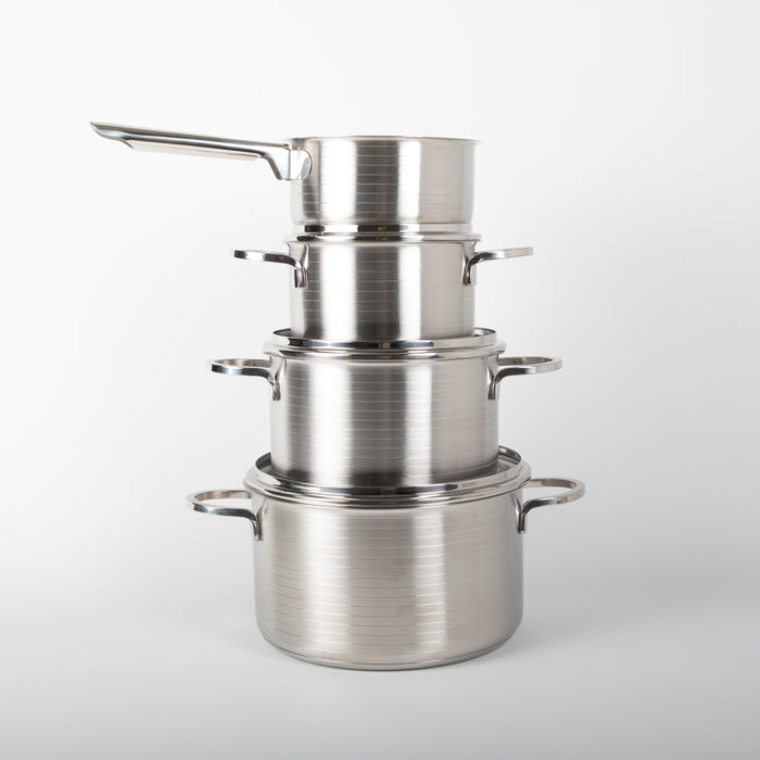 TOPIN STAINLESS STEEL 7PCS COOKWARE SET 0.7M (202030078)