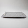 TRAY LARGE WITH HANDLE RAFYA GREY 55CMX40CM (202107470)