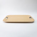 TRAY LARGE WITH HANDLE RAFYA YELLOW 55CMX40CM (202107466)