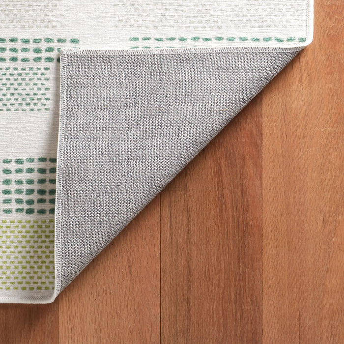 Tread Lightly Green Machine Washable Rug Rug By Annie Selke