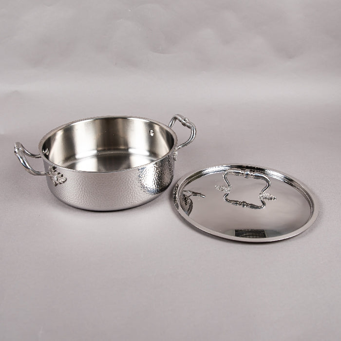 TRI-PLY CASSEROLE WITH LID 20CM (202020007)