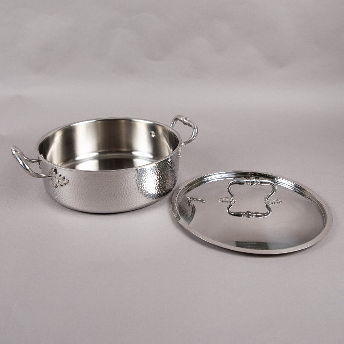 TRI-PLY CASSEROLE WITH LID 26CM (202020009)