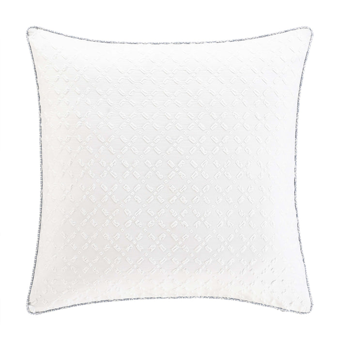 Trilogy Blue Euro Sham Euro Sham By J. Queen New York
