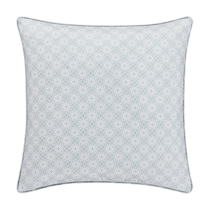 Trilogy Blue Euro Sham Euro Sham By J. Queen New York