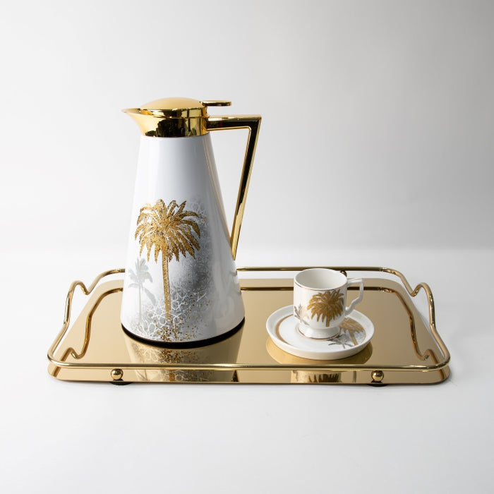 TWINS-6PCS COFFEE CUP&SAUCER PALM (202029271)