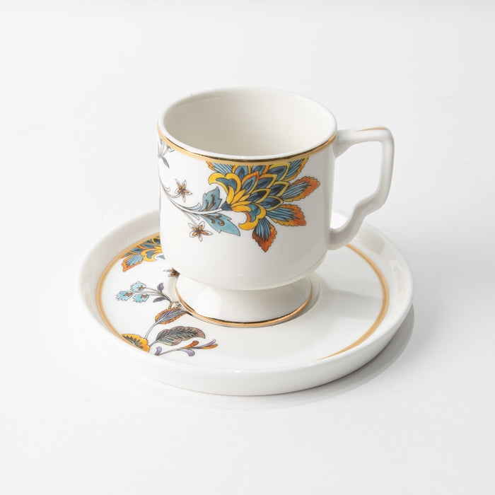 TWINS-6PCS COFFEE CUP&SAUCER TULIP (202029272)