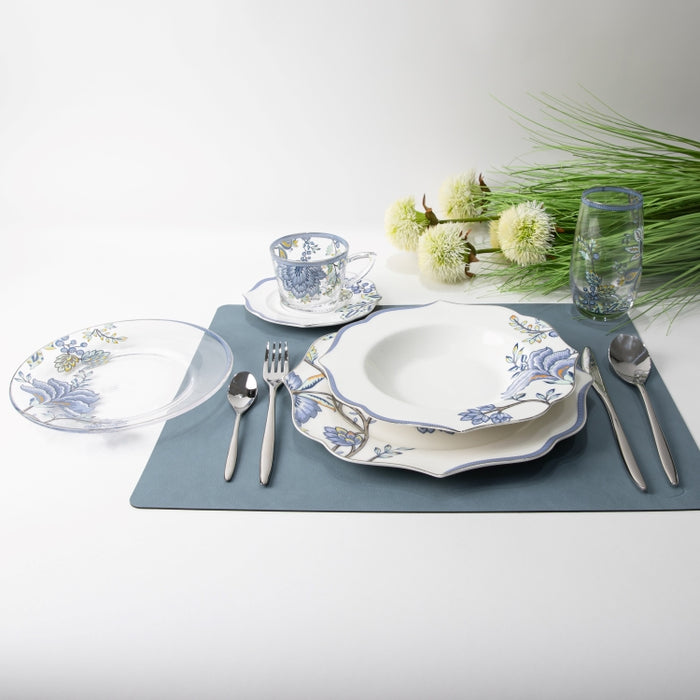 TWINS-6PCS TUMBLER SET FLORAL BLUE (202016528)