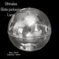 Ultimakes GLOBE Packaging LARGE-Plastic-500ml-Dia 6"