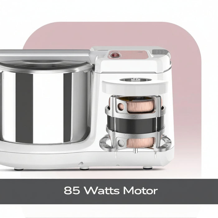 Ultra Mini wet grinder AISI 304 food grade stainless steel drum with lid