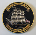 USS Constitution Old Ironsides Chief's Mess Navy Challenge Coin
