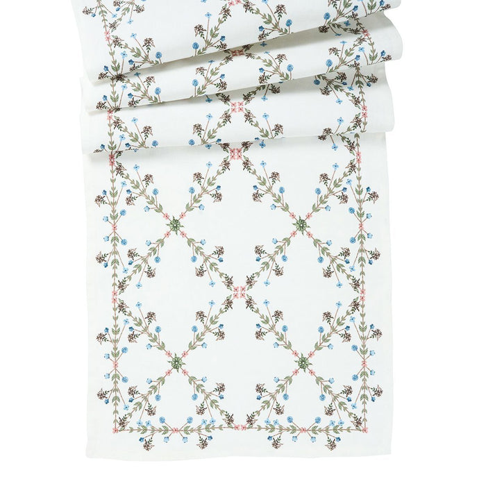Juliska Villa Seville 18" x 90" Table Runner - Chambray