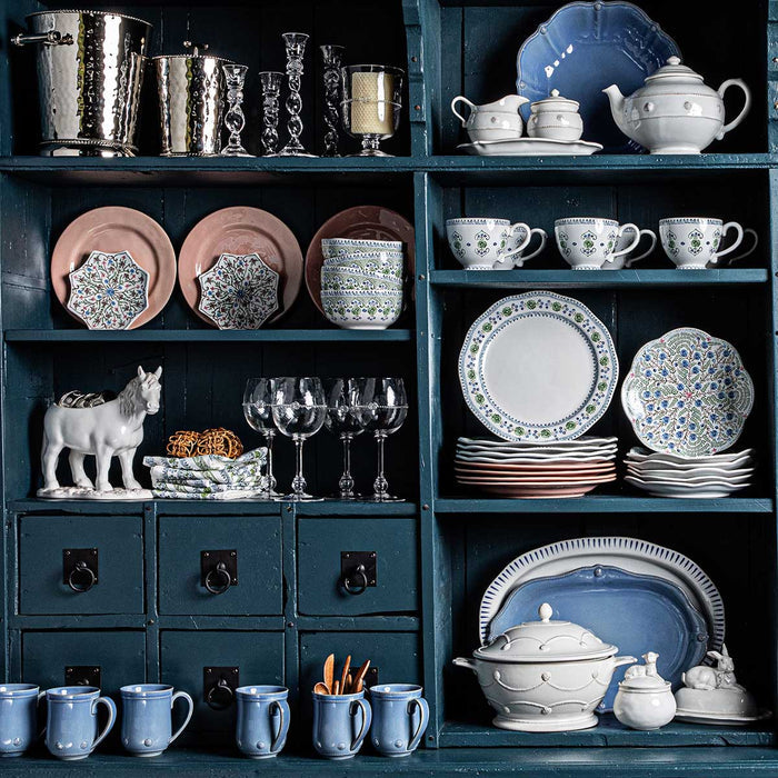 Villa Seville Dinner Plate- Chambray