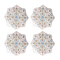 Juliska Villa Seville Scalloped Side/Cocktail Plate Set/4 - Chambray