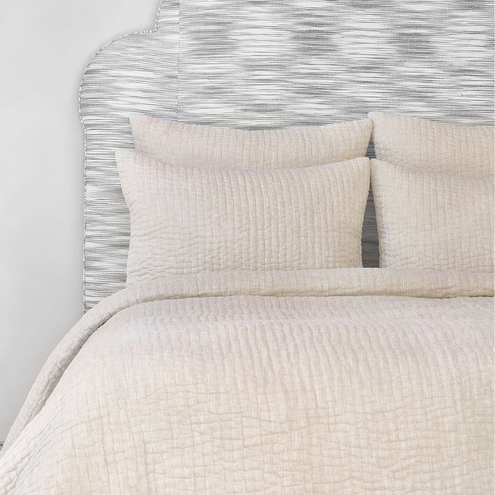 Vivada Sand Woven Coverlet in King - Final Sale Coverlet By US Office - Latest Bedding