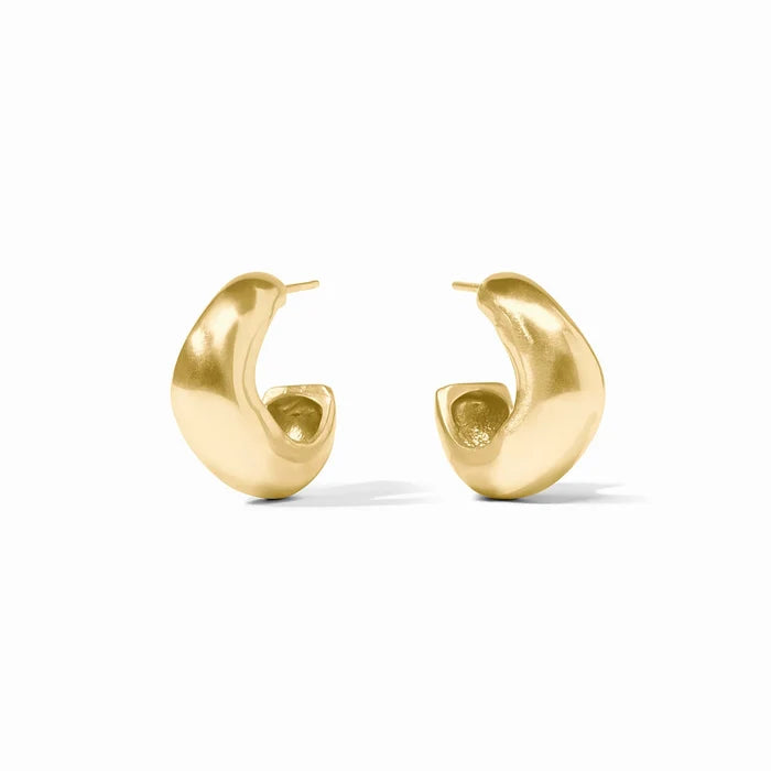 Julie Vos Wave Hoop, Small- La Petite Maison