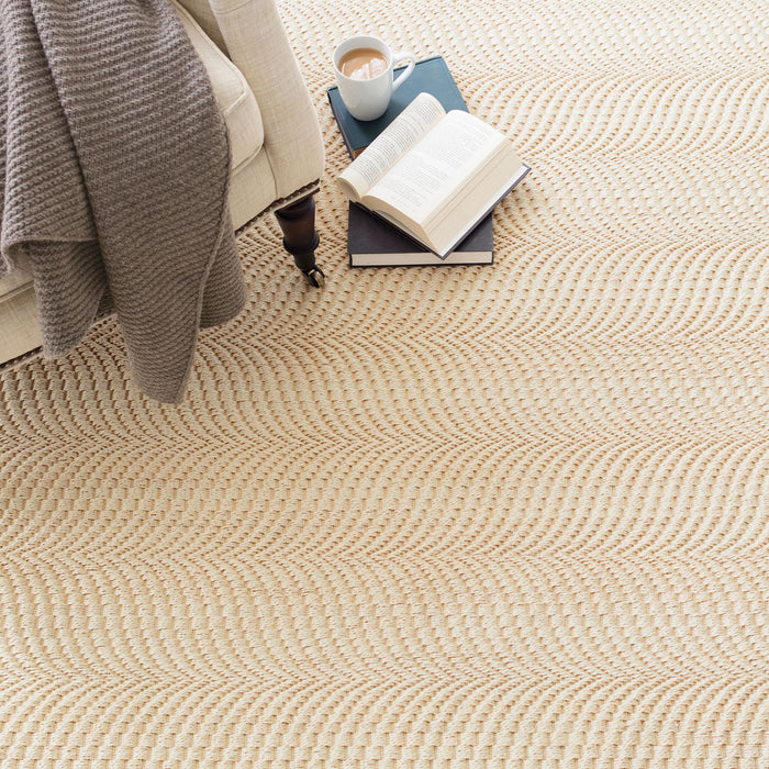 Wave Sand Woven Sisal Rug Rug By Annie Selke